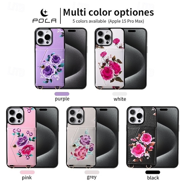  電話 ケース 用途 iPhone 16 Pro Max プラス iPhone 15 プロマックスプラス iPhone 14 13 12 Pro Max Plus iPhone 14 Pro Max iPhone 14 Pro Max Plus iPhone 13 12 Pro Max バックカバー スタンド付き ストラップ付き リストストラップ付き レトロ風 TPU PUレザー