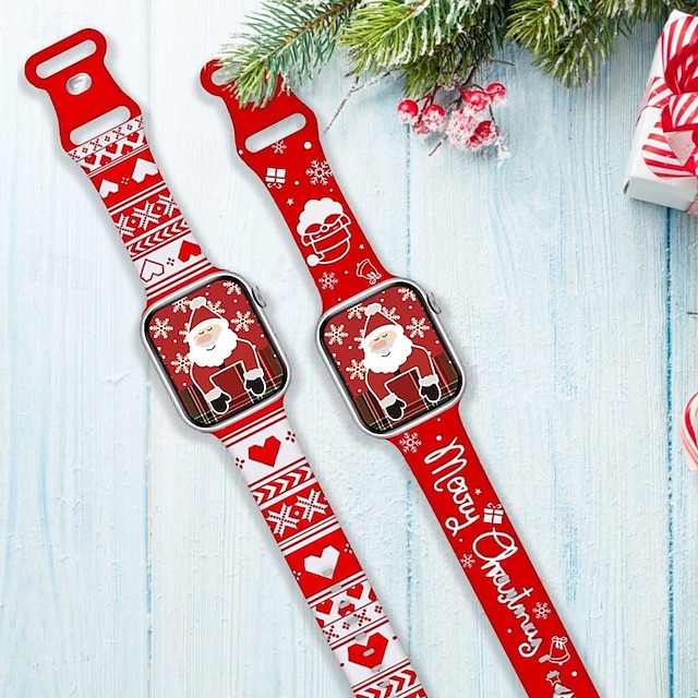  Loop Solo Compatível com Pulseira Apple Watch 38mm 40mm 41mm 42mm 44mm 45mm 49mm Fofo Ajustável Silicone pulseira de substituição para iwatch Ultra 2 Series 9 8 7 SE 6 5 4 3 2 1
