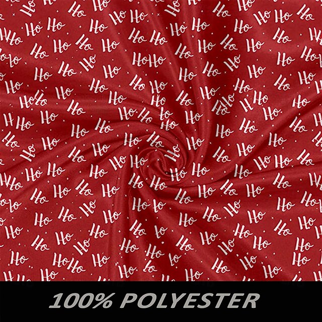 Christmas Text Fashion Casual Men's Dress Shirt Button Up Shirt Long