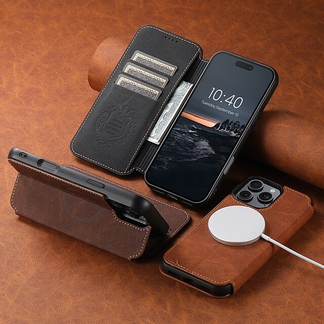  teléfono Funda Para iPhone 16 Pro Max Plus iPhone 15 Pro Max Plus iPhone 14 13 12 Pro Max Plus iPhone 14 Pro Max iPhone 13 12 Pro Max Funda Trasera con Soporte Magnética Soporte de carga inalámbrica