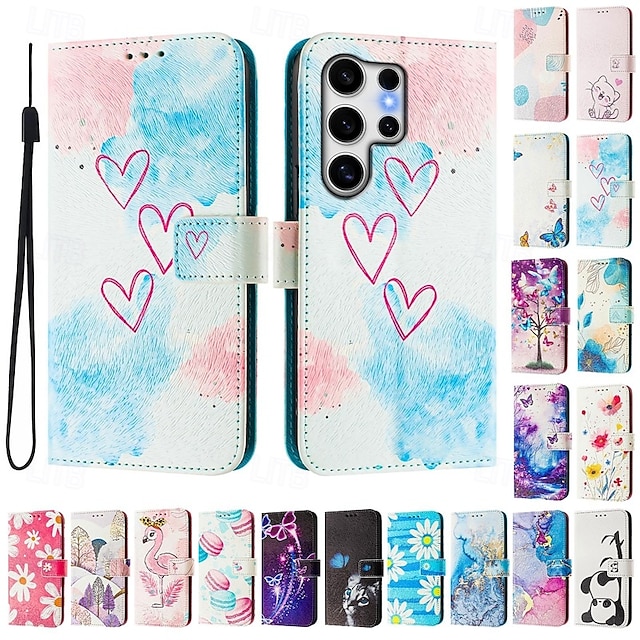  телефон Кейс для Назначение SSamsung Galaxy S24 Ultra Plus S23 S22 S21 S20 Ultra Plus FE А55 А35 А25 А15 5Г A54 A34 A14 A73 A53 A33 A23 A13 A72 A52 A32 A22 A12 S25 Ультра Кошелек для карт