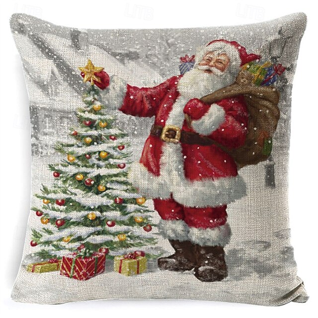 4pcs 12inch Christmas Stocking Classic Medium Stockings Santa Snowman