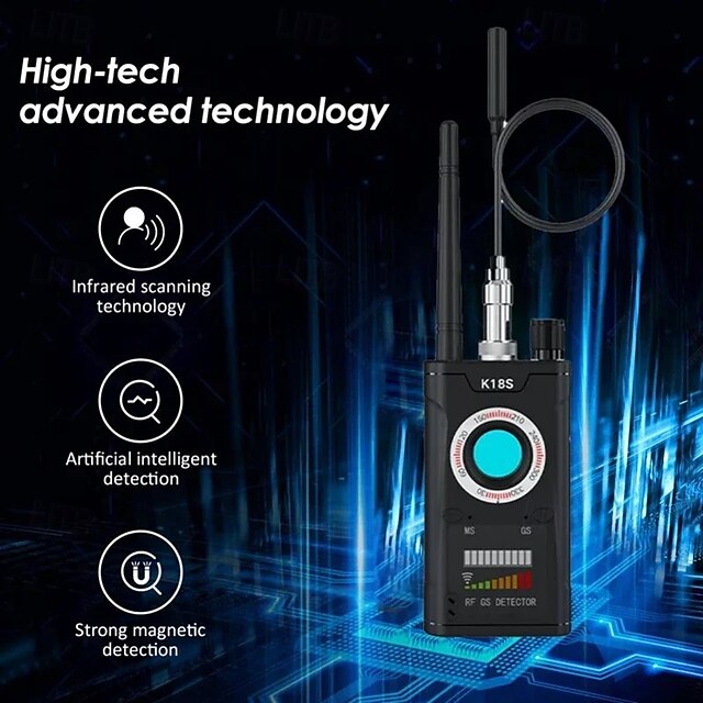 detector multifuncțional de cameră inversă anti monitorizare semnal gps rf tracker detectează dispozitivul de ascultare ascuns