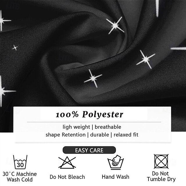 Christmas Men's Christmas Costume Dress Shirt Button Up Shirt Long