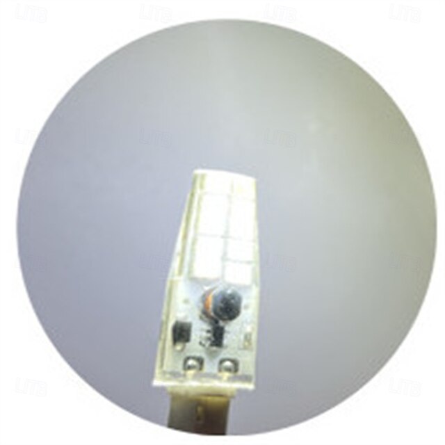  g8 bi-pin base led lys 110v 3w - hvid/varm hvid majs pære til lysekrone, krystal lampe,  & skab 1/5 stk.)