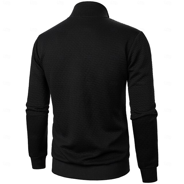 Men's Hoodie Full Zip Hoodie Tactical Hoodie Black Red Navy Blue Khaki