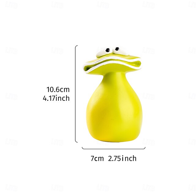 Resin Sculpture of Three Frogs Sad Big Mouth Frog Statue Decoration