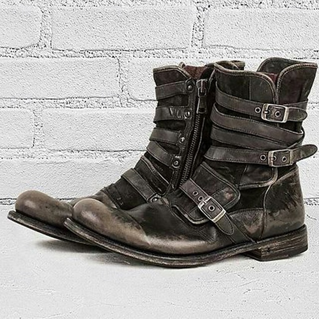  Punk & Gotico Scarpe Stivali Chelsea Cosplay Per uomo Carnevale Mascherata Festa / Sera Adulti Scarpe