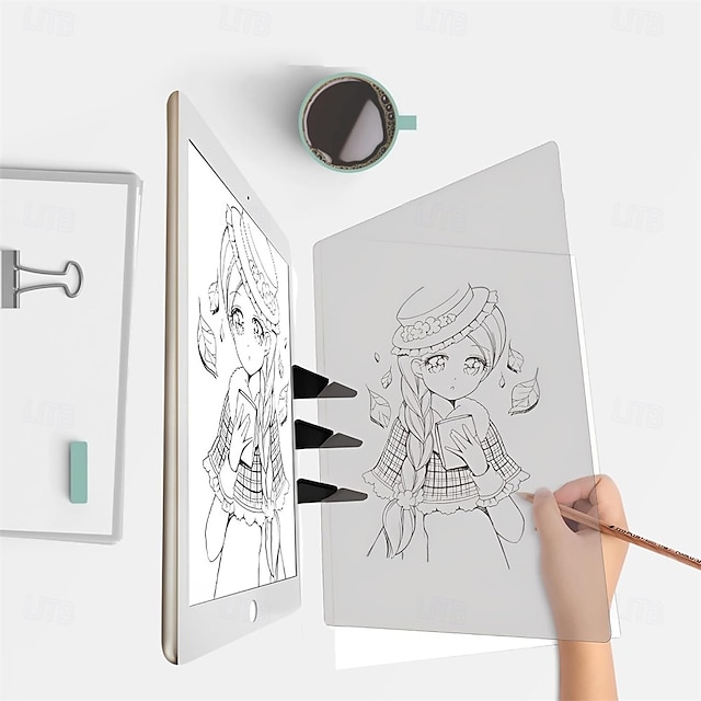  оптическая таблица для рисования чертежей для смартфонов и планшетов инструмент поддержки рисования эскизов для аниме-иллюстрации