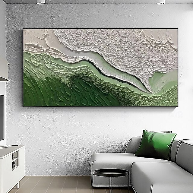 Mintura Handmade Sea Wave Oil Paintings On Canvas Wall Art Decoration