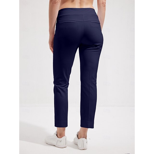 Women's Golf Pants Navy Black Pants / Trousers Ladies Golf Attire