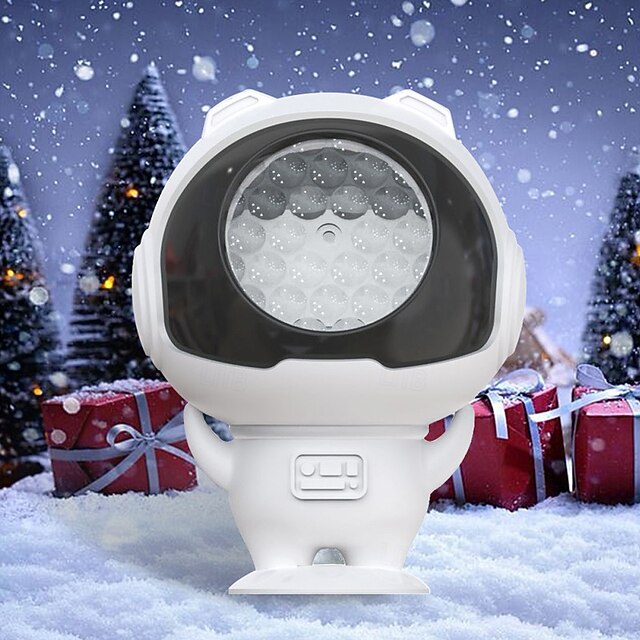Astronaut Projector with 16 Patterns, Christmas Snowflake & Water