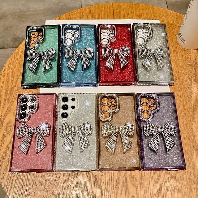  Phone Case For S24 Ultra S24 Plus S24 S23 S23 Ultra S23 Plus S22 S22 Plus  Ultra A55 A35 A25 A15 5G S25 Ultra Back Cover Bling Glitter Shiny Shockproof Retro TPU