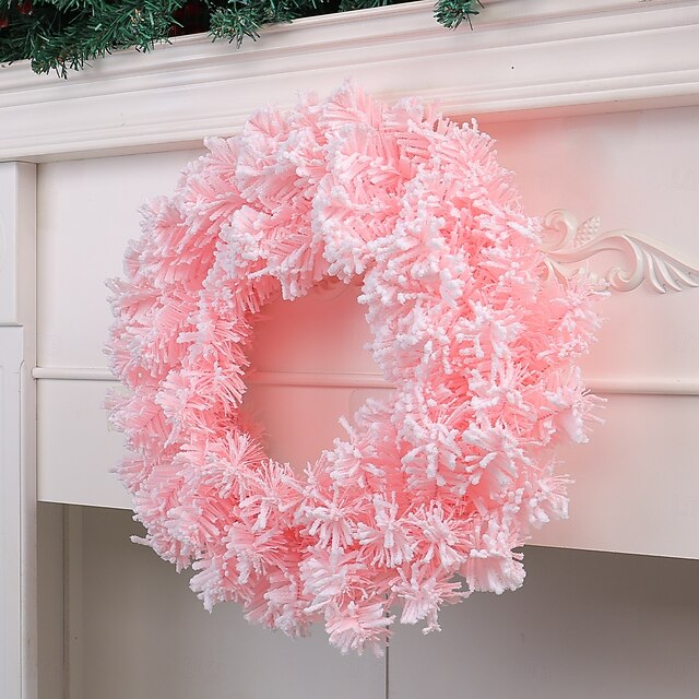 Christmas Wreath, Pink Cherry Blossom Door Hanging Decoration
