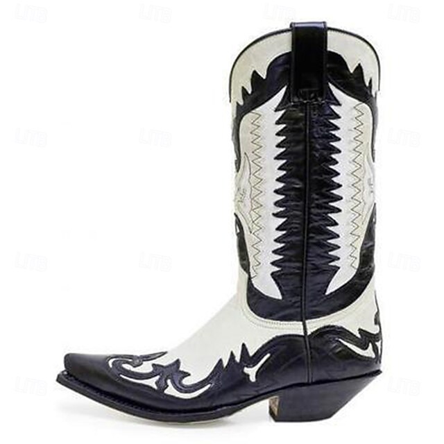 Retro Vintage Hippie 1970s Shoes Western Boot Hippie West Cowboy Fancy Dress Men's Women's Carnival Masquerade Vacation Party / Evening Daily Wear Adults' Shoes All Seasons4