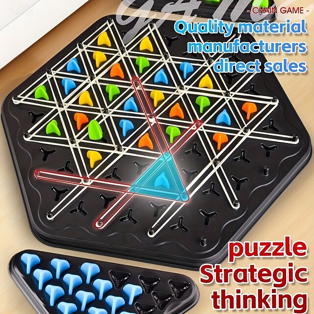 Triangular Chain Mastermind Develops Logical Thinking and Problem