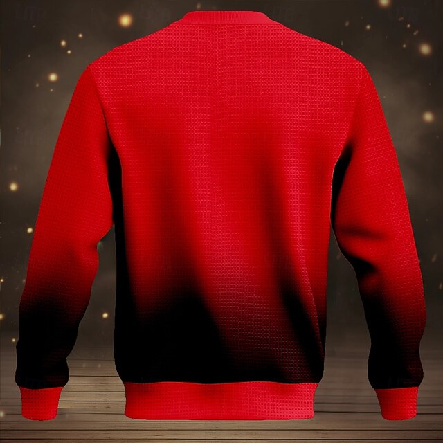 Ugly Christmas Sweater Men's Costume Sweaters Pullover Jumper Knitting