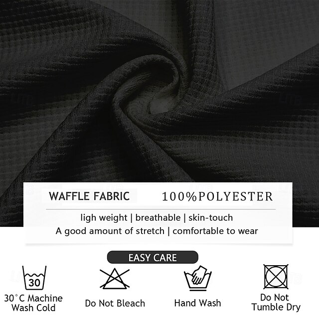 Noël père Noël Marrant Homme Polo gaufré manche longue Soirée Quotidien