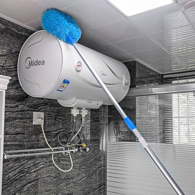 Ceiling Fan & Light Duster with Extension Pole Washable Microfiber Dust