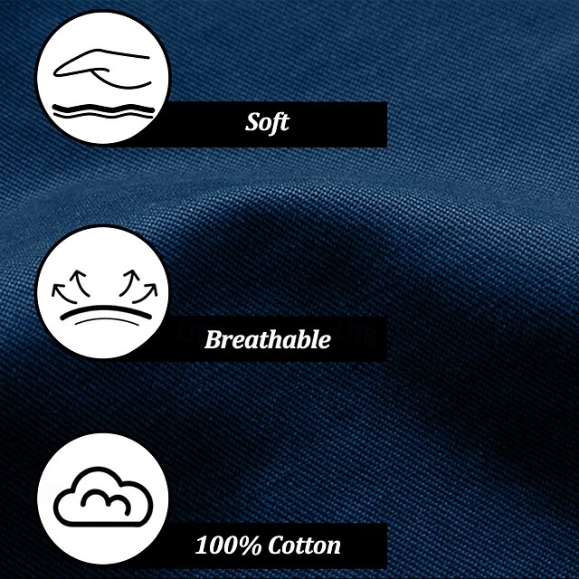 Men's Cargo Shirt Brown Long Sleeve American US Flag Turndown Spring