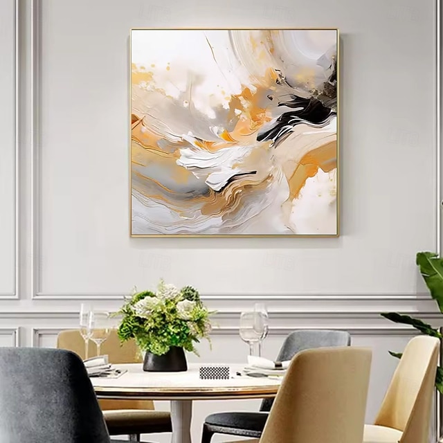 Handmade Oil Painting Canvas Wall Art Decoration Modern Abstract Art for Home Decor Rolled