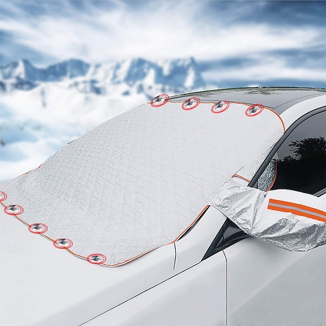  telo copriauto invernale telo copriauto antigelo auto mezzo garage protezione grandine parabrezza protezione solare con magnete set invernale auto
