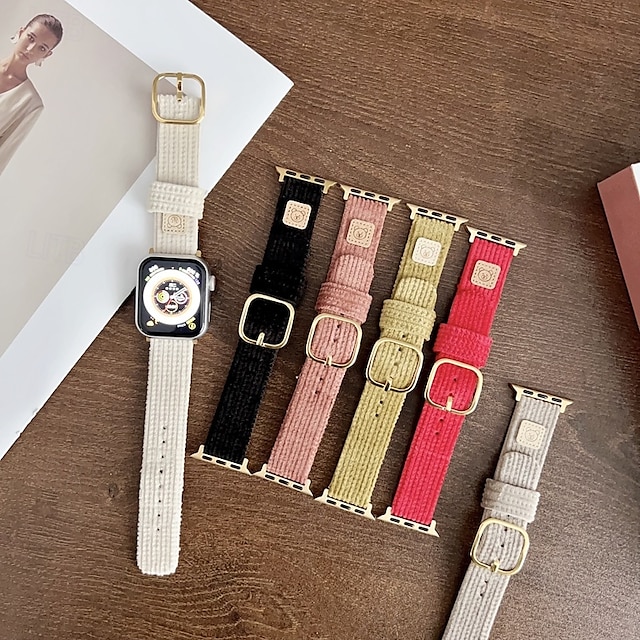  Solo Loop Совместим с Ремешок для часов Apple Watch 38мм 40мм 41мм 42мм 44мм 45мм 49мм Очаровательный Регулируется Дышащий Нейлон Сменный ремешок для часов для iwatch Ultra 2 Series 9 8 7 SE 6 5 4 3