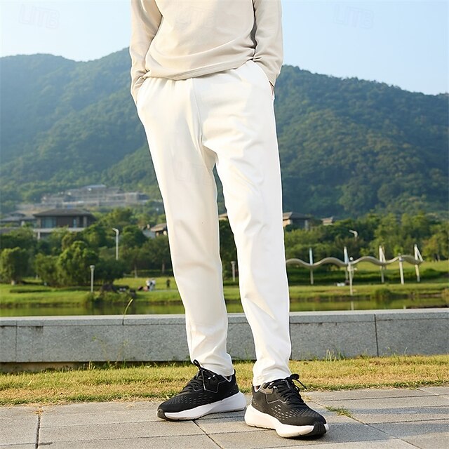 Men's Sweatpants Running Pants Track Pants Pocket Elastic Waistband