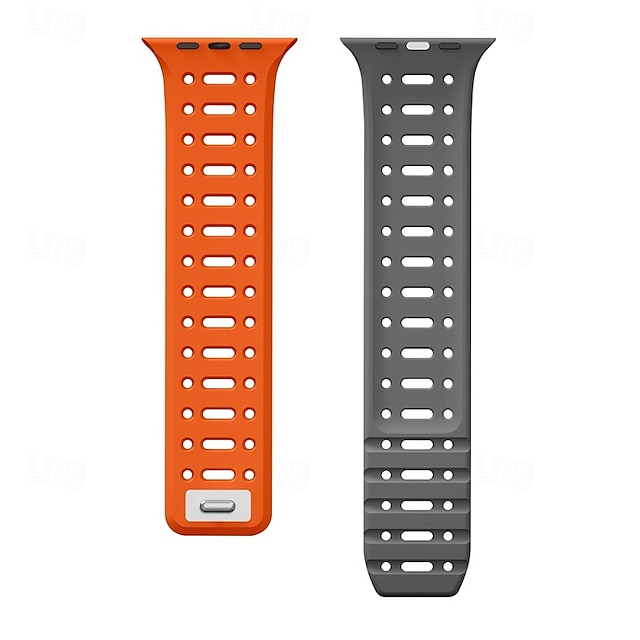  Banderolă Sport Compatibil cu Curea de ceas Apple Watch 38mm 40mm 41mm 42mm 44mm 45mm 49mm Închidere magnetică Ajustabil Silicon Curea de ceas de schimb pentru iwatch Ultra 2 Series 9 8 7 SE 6 5 4 3