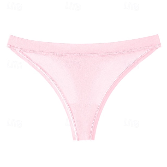  férfi alap bugyi fiú rövidnadrág g-strings & tanga bugyi 1 db fehérnemű egyszerű romantikus szexi tiszta szín pamut alacsony derék vékony szexi fekete rózsaszín bor xs s m otthoni ruhák