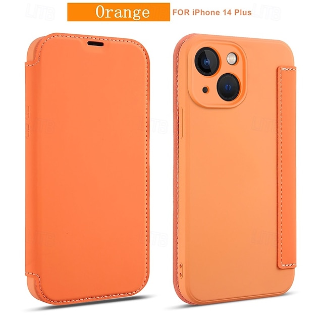  teléfono Funda Para iPhone 17 Pro Max 17 Air 16 15 14 Pro Max Plus 13 12 11 Pro Max Mini Funda Trasera con Soporte Magnética Soporte de carga inalámbrica Retro TPU Cuero de PU