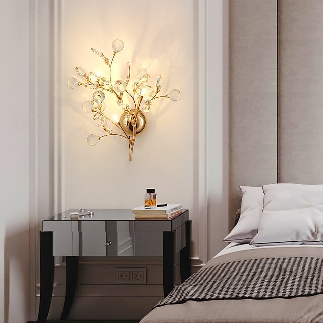 Indoor Modern Indoor Wall Lights Living Room Bedroom Metal Wall Light
