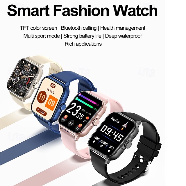 iMosi ZW36A Smart Watch 1.83 inch Smartwatch Fitness Running Watch