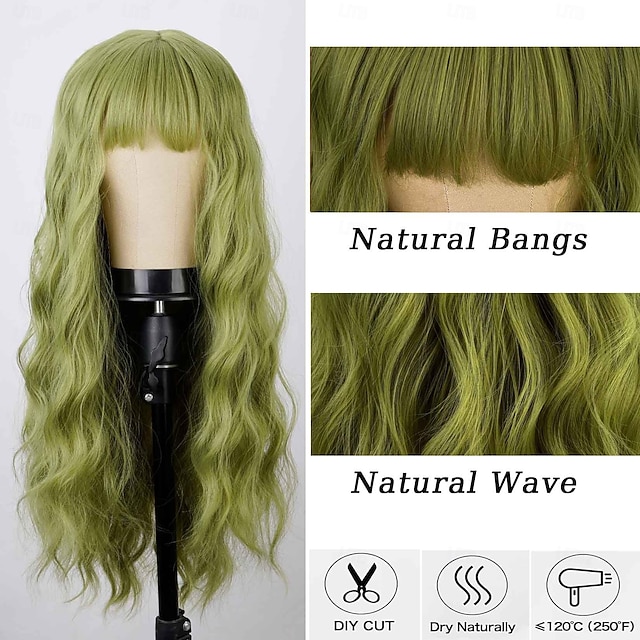 St Patty's Day Wigs Epic Green Mullet Wig Hat Kit Patrick's