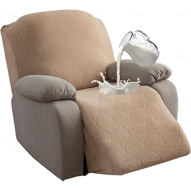  Funda para sillón reclinable 100 % impermeable, 1 funda elástica para sillón reclinable, funda lavable para sillón reclinable para mascotas, perros y niños