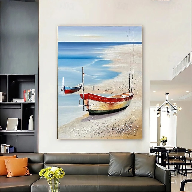  zeilboot olieverfschilderij handgemaakte abstracte zeilboot canvas kunst schilderijen handgemaakte nautische olieverfschilderij grote zeilschip schilderijen wandkunst moderne zeegezicht schilderij