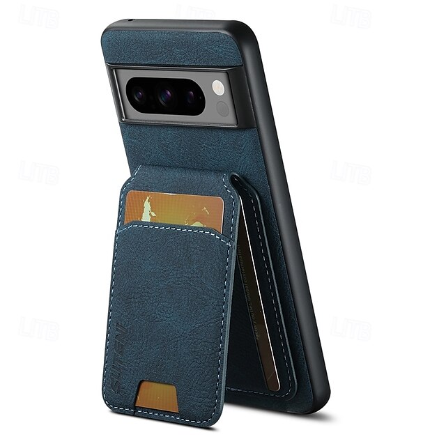  電話 ケース 用途 ピクセル9プロ ピクセル9プロXL Pixel 8 Pro Pixel 8 ピクセル9 Pixel 7 Pixel 7 Pro Pixel 6 Pixel 6 Pro ウォレットカードケース スタンド付き カード挿入口 耐衝撃 レトロ風 TPU PC PUレザー