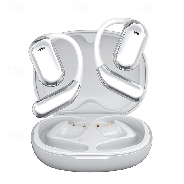  Fone de Ouvido Bluetooth com Tela Touch Headset Esportivo OWS Não In-Ear