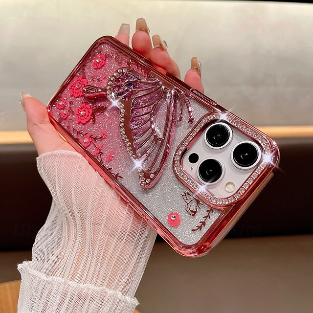  telefoon hoesje Voor iPhone 16 Pro Max Plus iPhone 15 Pro Max Plus iPhone 14 13 12 Pro Max Plus iPhone 14 Pro Max iPhone 13 12 Pro Max iPhone 11 Pro Max Achterkant Bling glitter glanzend