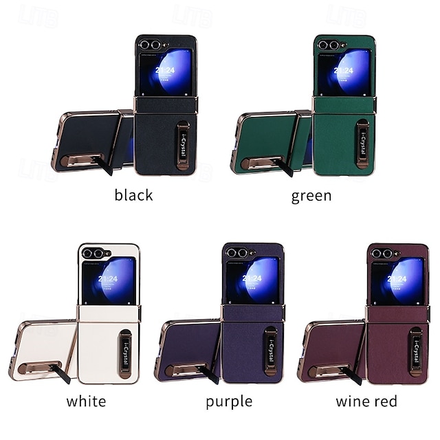  電話 ケース 用途 Zフリップ6 Z Flip 5 Z Flip 4 Z Flip 3 ウォレットカードケース スタンド付き 耐衝撃 レトロ風 仕上げ PUレザー
