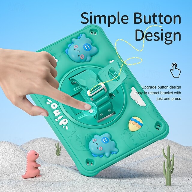 Tablet Case Cover For Apple iPad Pro 11"(2024) iPad 10th 10.9'' iPad