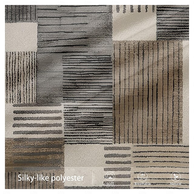 Color Block Business Casual Men's Polo Shirt Golf Polo Short Sleeve