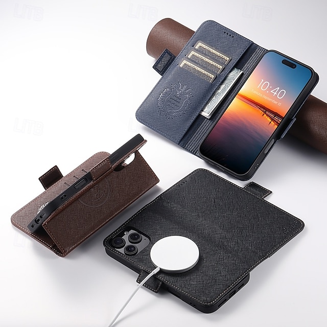  Phone Case For iPhone 16 15 14 Pro Max Plus iPhone 13 12 Pro Max Wallet Case with Stand Holder Magnetic Card Slot Retro TPU PU Leather