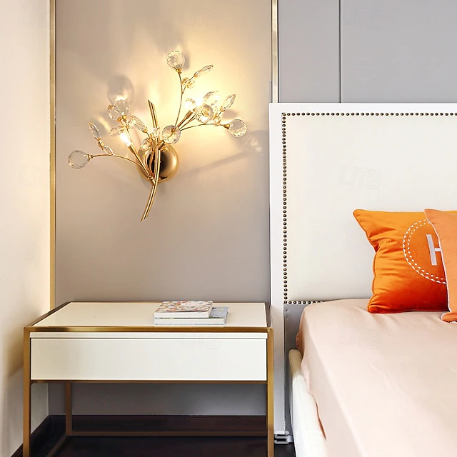 Indoor Modern Indoor Wall Lights Living Room Bedroom Metal Wall Light