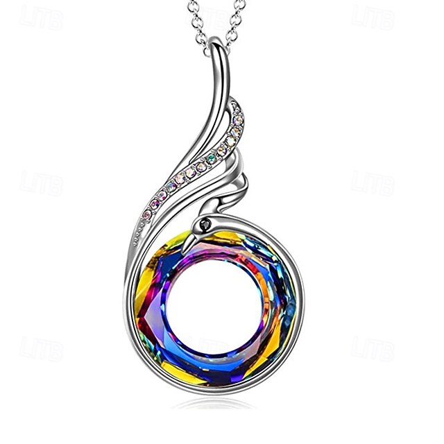  Colares com Pendentes Cristal Natural Mulheres Moda Clássico Colar Para Festa Aniversário Rua