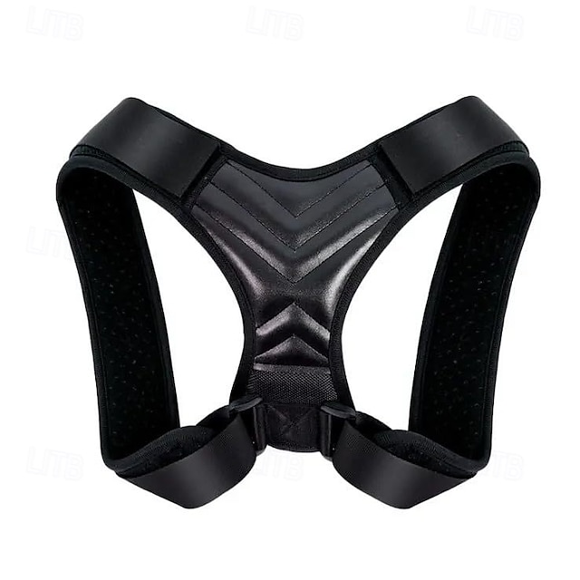  Posture Corrector for Men and Women, Adjustable Back Brace Belt, Support Shoulder Straightener, Back Spine Corrector Providing Pain Relief from Lumbar, Neck, Shoulder, and Clavicle, Back