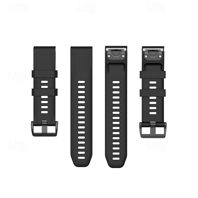  Horlogeband voor Garmin Fenix 8 43mm 7S Pro 6S 5S Plus Epix Pro 42mm Approach S70 42mm Instinct 2S Descent Mk2S D2 Delta S 20mm Siliconen Vervanging Band Verstelbaar Sportband Polsbandje