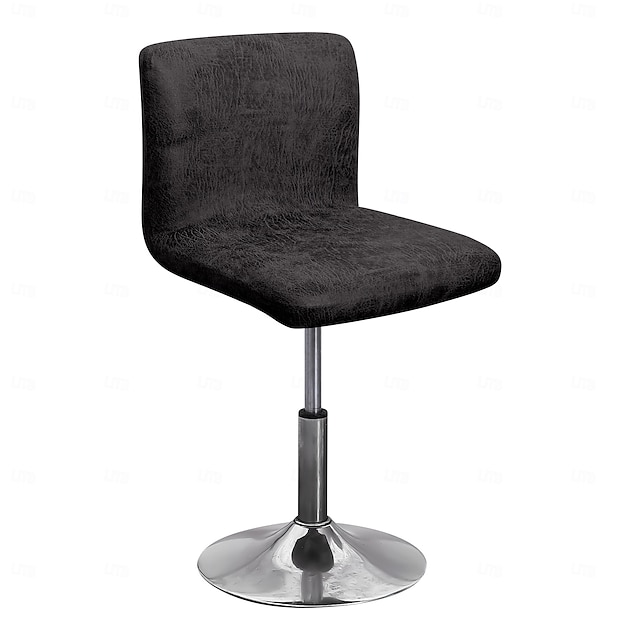  Funda de cuero sintético para taburete de bar, duradera, 100 % impermeable, perfecta para proteger y refrescar los taburetes de bar, añade un aspecto elegante y con estilo a la decoración de tu cocina o área de bar.