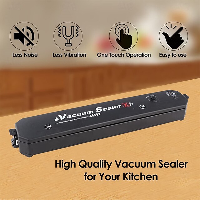 Vacuum Sealer Machine 60Kpa Food Vacuum Sealer Machine Multifunction