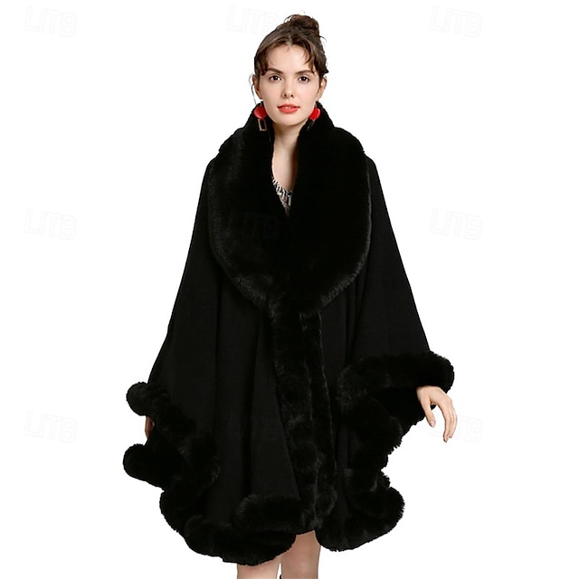  elegant fuskrävpälskrage stickad koftasjal brudbröllopsfest sjal kappa kappa längd 80cm